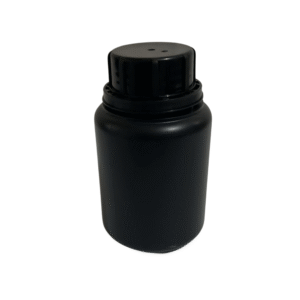 Frasco 250ml Cilíndrico Preto