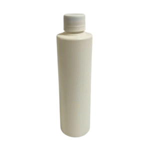 Frasco 300ml Cinturado Branco para Cosméticos