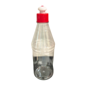 Frasco 500ml Pet Cinturado Transparente