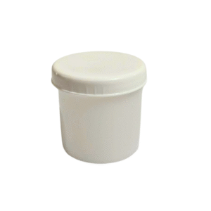 Pote PEAD Reto 50ml Transparente