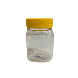 Pote Pet 315ml Transparente Quadrado