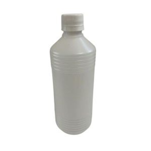 Frasco 500ml Estriado Natural Lacre 28 mm